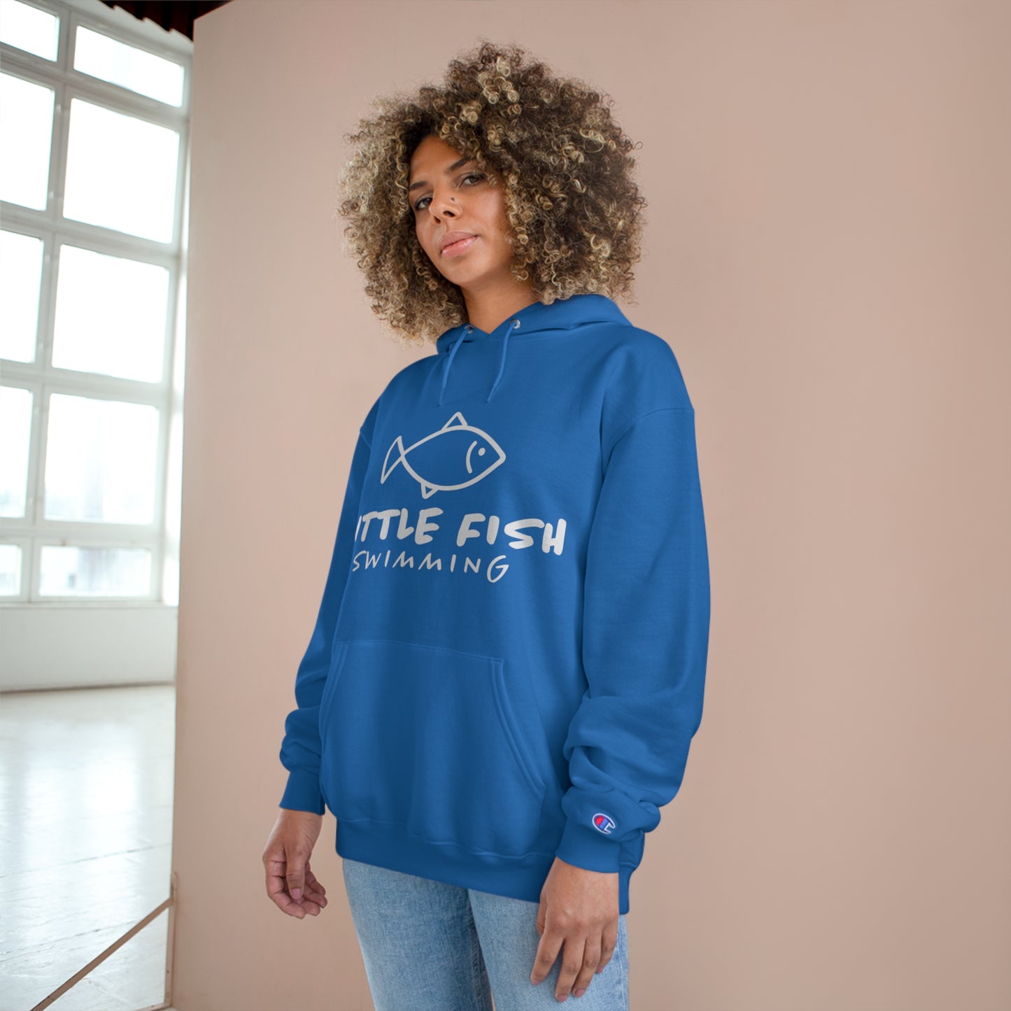 Little Fish Swimming Hoodie