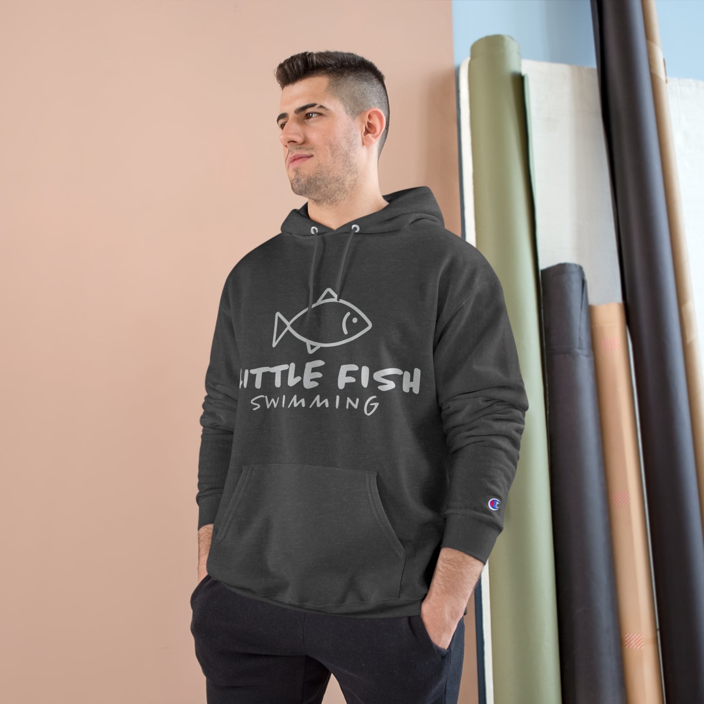 Little Fish Swimming Hoodie