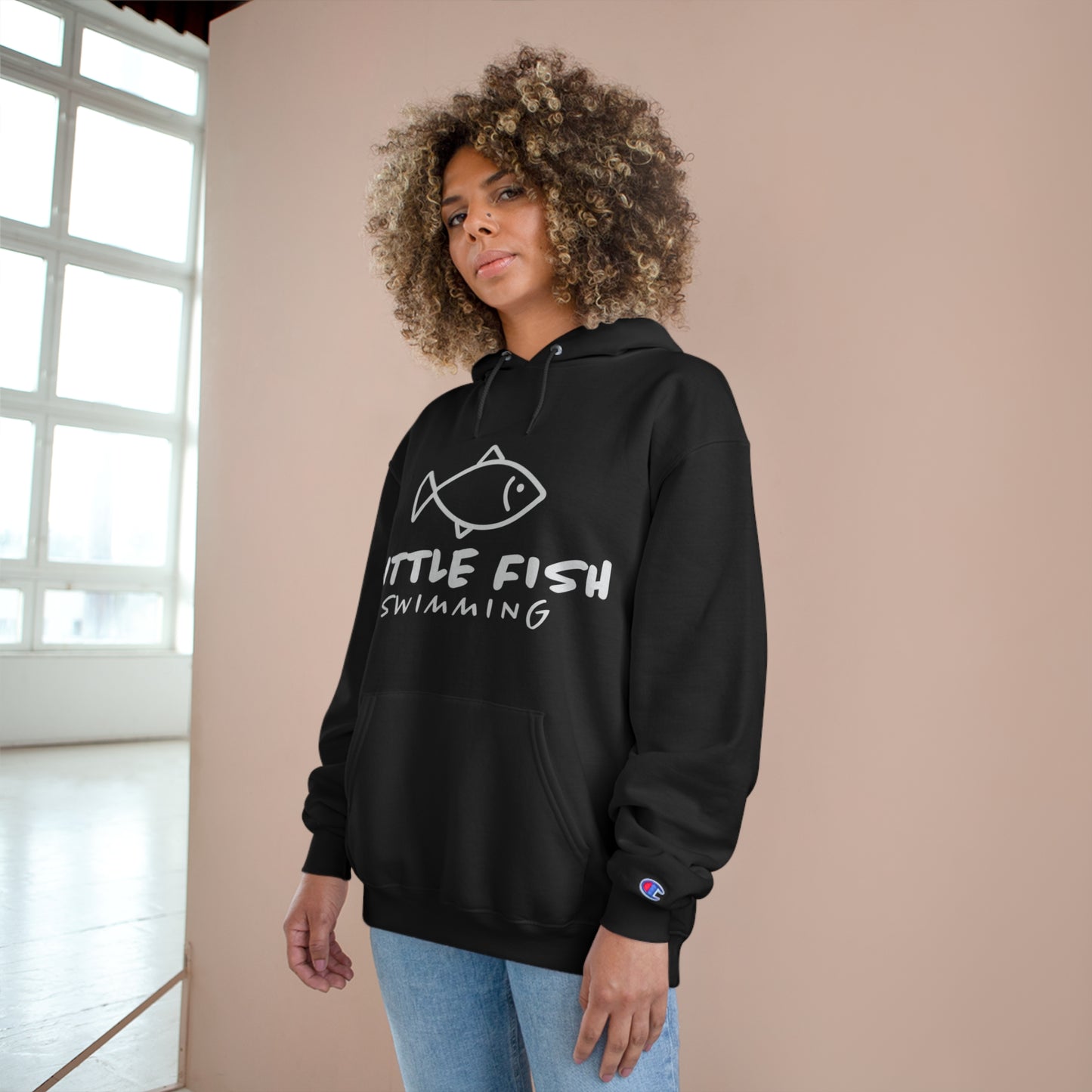 Little Fish Swimming Hoodie