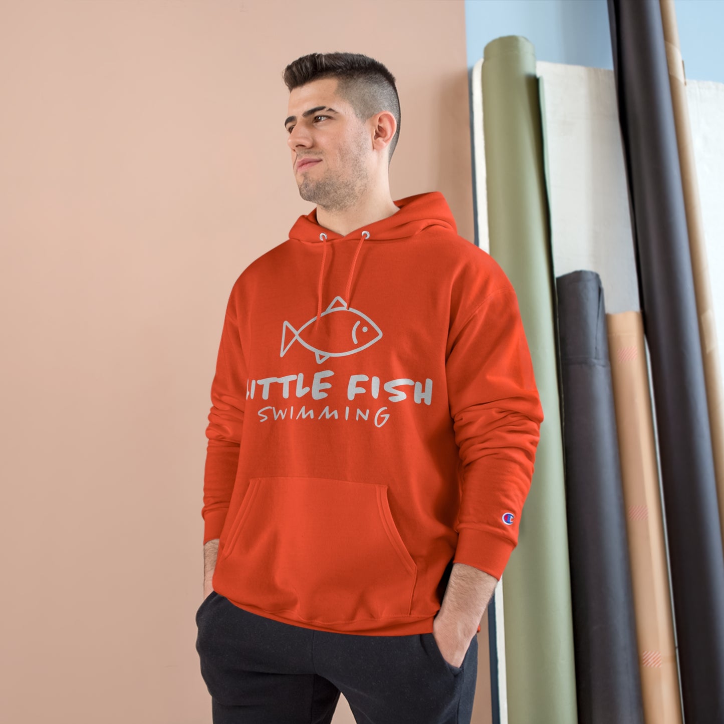 Little Fish Swimming Hoodie