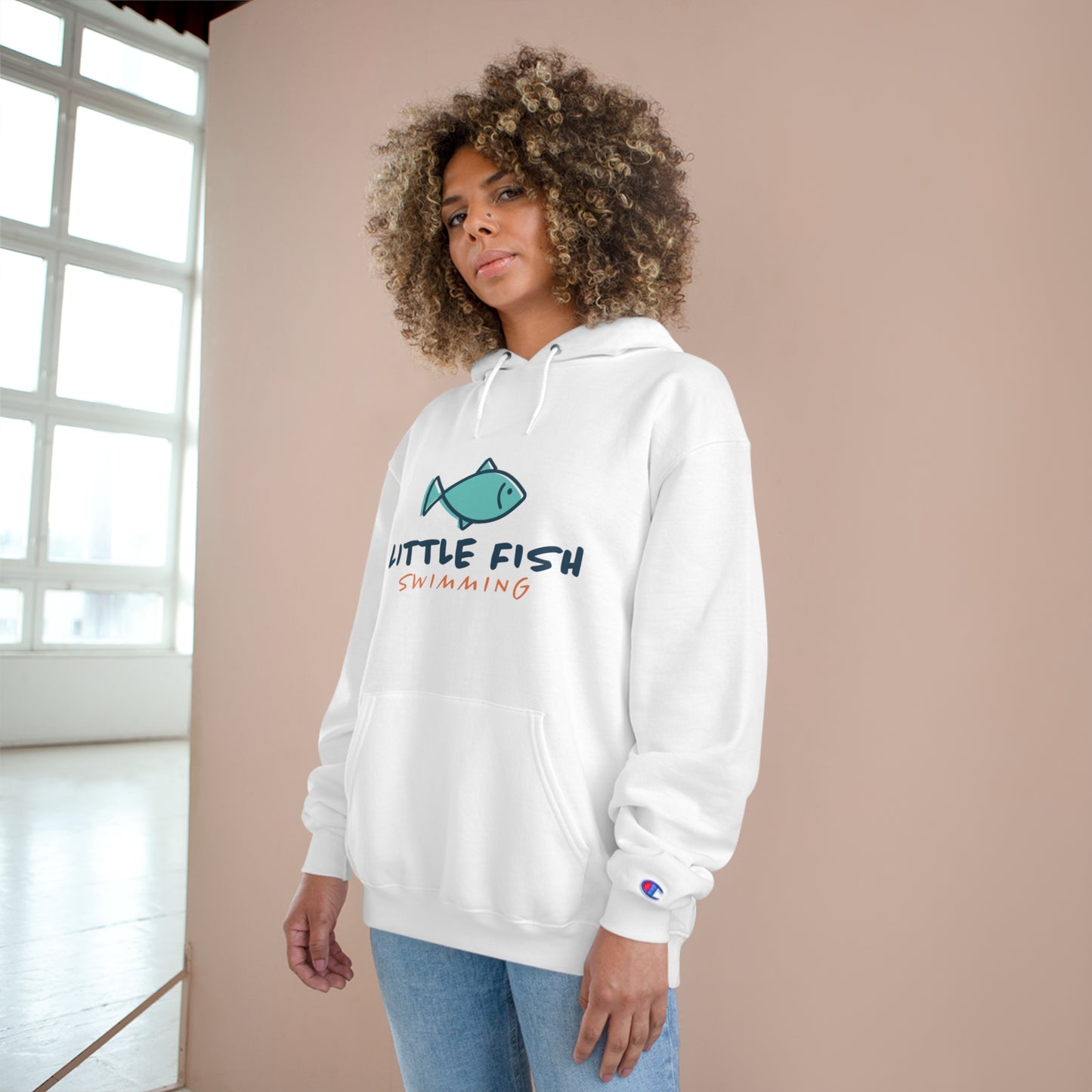 Little Fish Swimming Hoodie