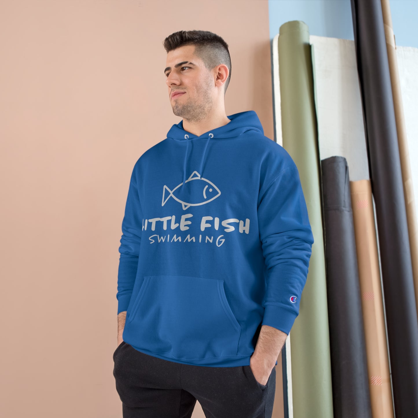Little Fish Swimming Hoodie