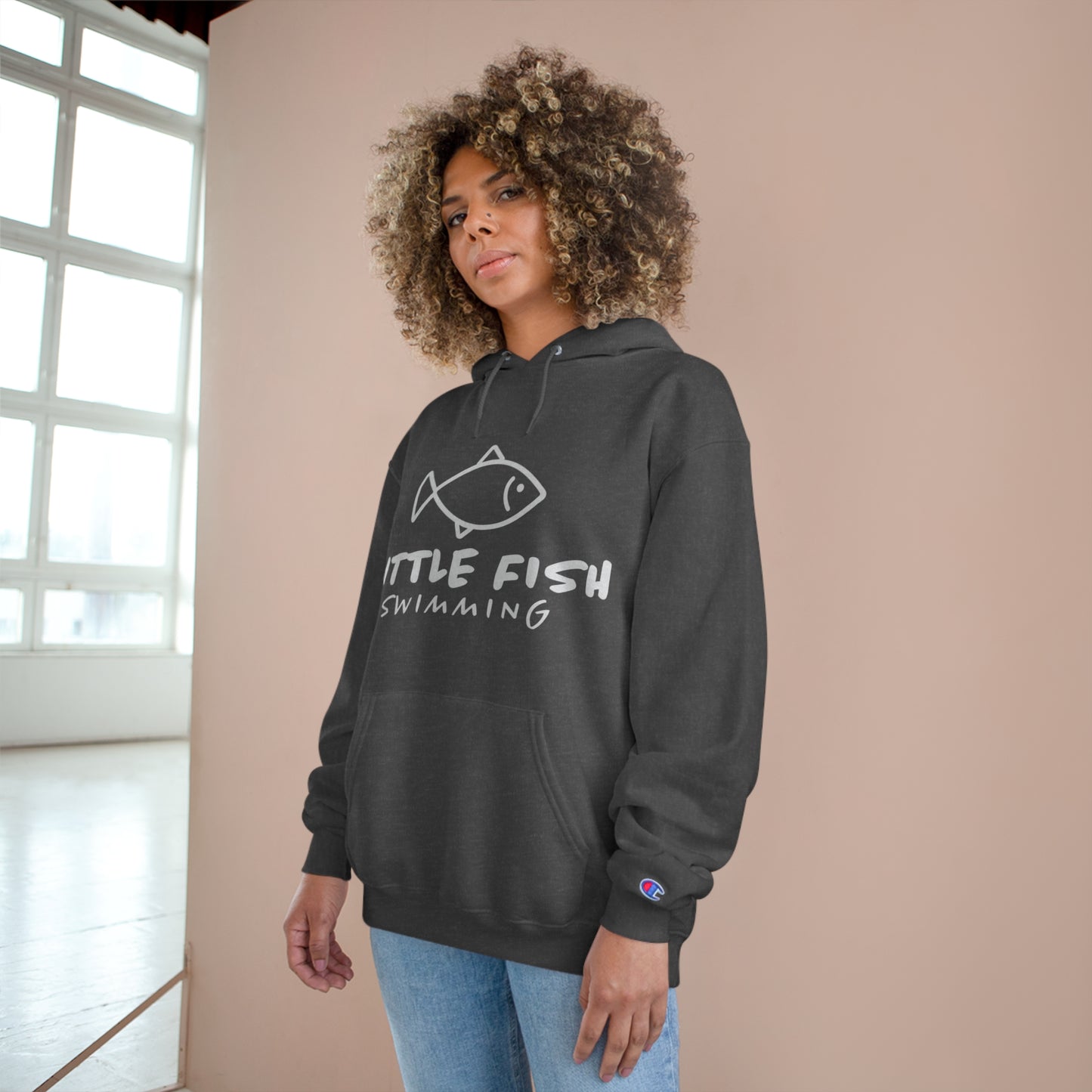 Little Fish Swimming Hoodie