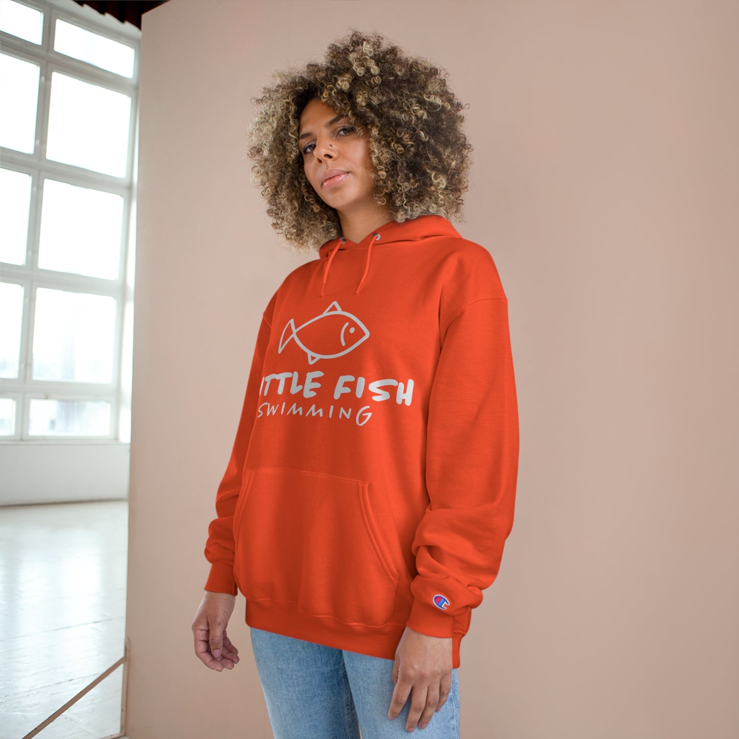 Little Fish Swimming Hoodie
